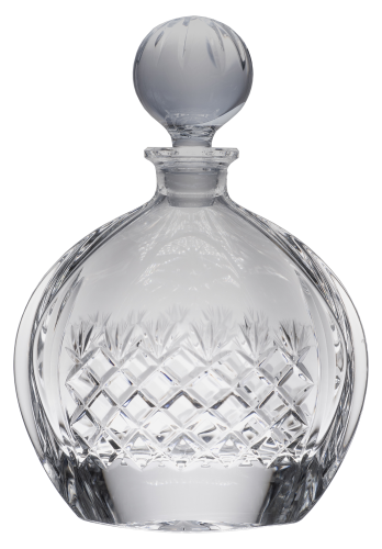KARAFKA KRYSZTAŁOWA KARP 080 NISKA 650 ml. KRATA