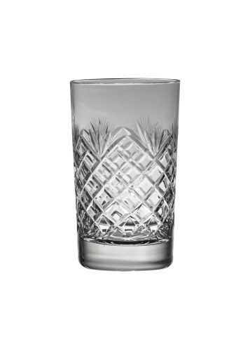 Kryształowe szklanki ZA-890 250 g, wzór KRATA – elegancki szlif i ponadczasowy design. Idealne do whisky i drinków. Wysokiej jakości szkło kryształowe, doskonałe na prezent lub do domowego barku. Styl i klasa w każdym detalu.