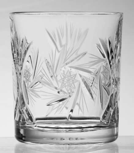 Kryształowe szklanki ZA-890 320 g do whisky, wzór MŁYNEK 247. Elegancki szlif, wysoka jakość szkła, idealne do serwowania whisky i drinków. Klasyczny design, świetne na prezent lub do domowego barku.