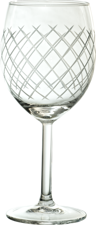  SVALKA kieliszek do wina  Crosshatch 300 ml. szkło 